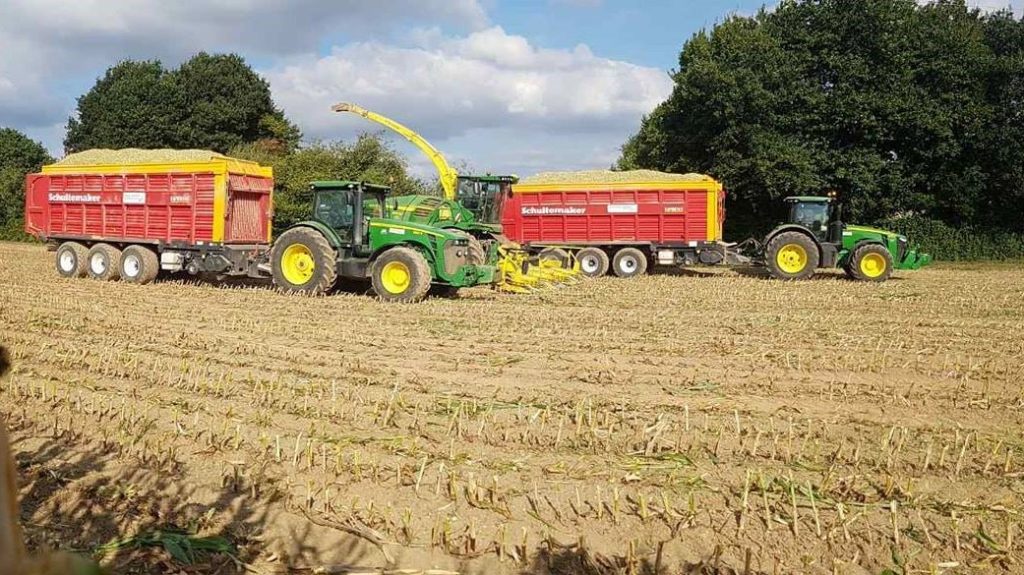 Prestation ensilage maïs